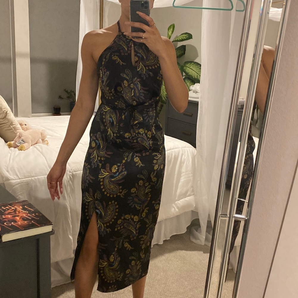 House of Harlow Paisley Print Dress